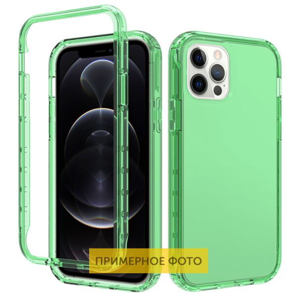 

Чехол TPU+PC Full Body с защитой 360 для Xiaomi Poco X3 NFC / Poco X3 Pro Зеленый