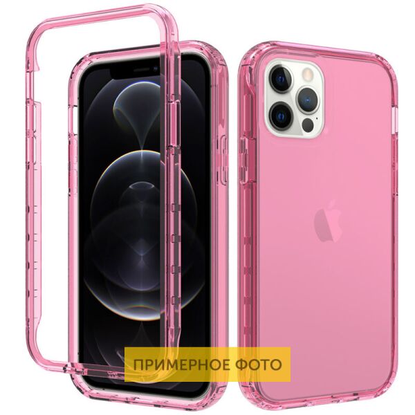 

Чехол TPU+PC Full Body с защитой 360 для Xiaomi Poco X3 NFC / Poco X3 Pro Розовый