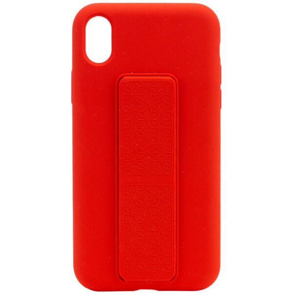

Чехол Silicone Case Hand Holder для Apple iPhone X / XS (5.8") Красный / Red