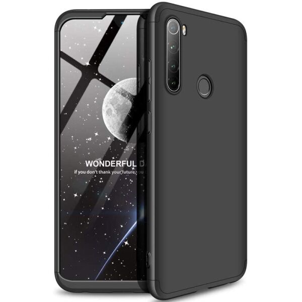 

Пластиковая накладка GKK LikGus 360 градусов (opp) для Xiaomi Redmi Note 8 Черный