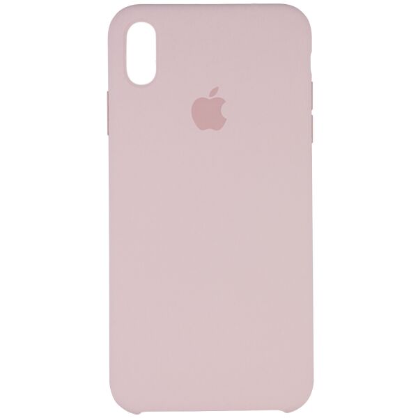 

Чехол Silicone case (AAA) для Apple iPhone XS Max (6.5") Розовый / Pink Sand