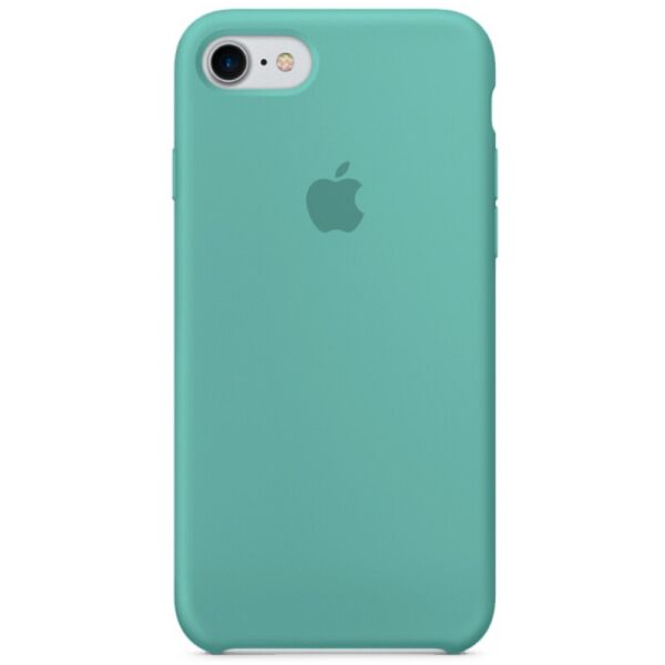 

Чехол Silicone case (AAA) для Apple iPhone 7 / 8 (4.7") Бирюзовый / Ice Blue