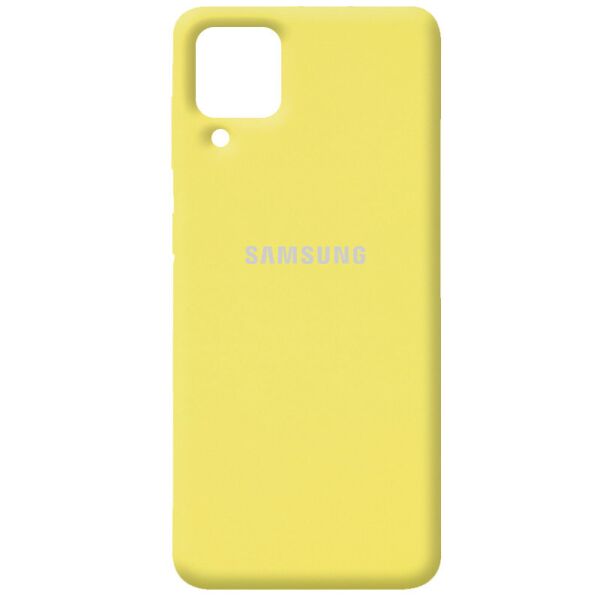 

Чехол Silicone Cover Full Protective (AA) для Samsung Galaxy A02 Желтый / Yellow