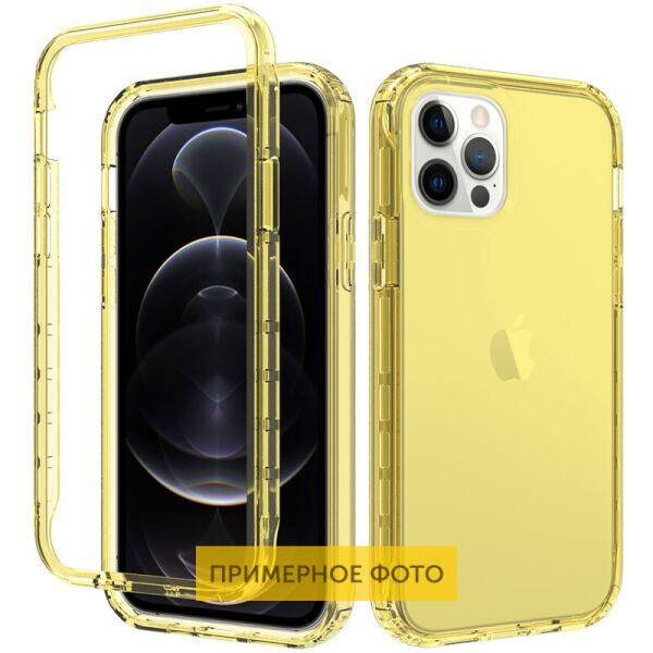 

Чехол TPU+PC Full Body с защитой 360 для Xiaomi Poco X3 NFC / Poco X3 Pro Желтый