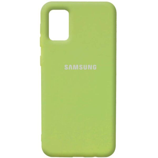 

Чехол Silicone Cover Full Protective (AA) для Samsung Galaxy A02s Мятный / Mint