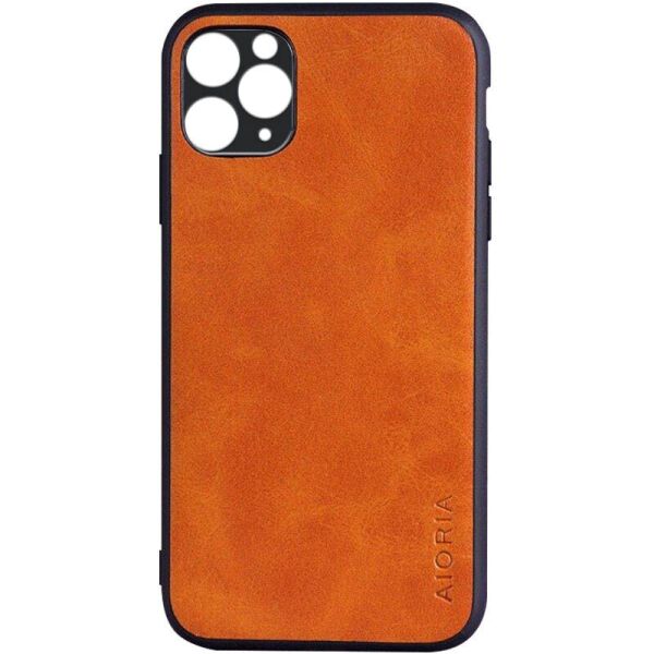 

Кожаный чехол AIORIA Vintage для Apple iPhone 11 Pro Max (6.5") Коричневый