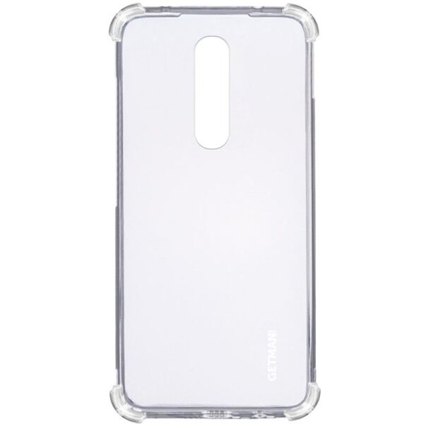 

TPU чехол GETMAN Ease logo усиленные углы для OnePlus 8 Бесцветный (прозрачный)