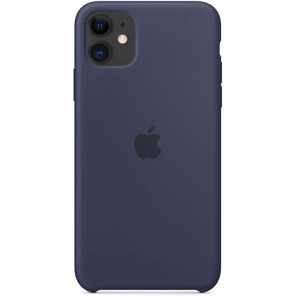 

Чехол Silicone case (AAA) для Apple iPhone 11 (6.1") Синий / Midnight blue