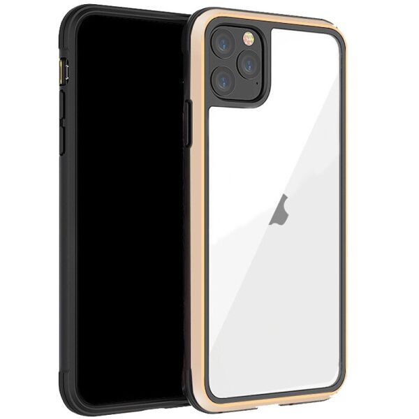 

Чехол PC+TPU+Metal K-DOO Ares для Apple iPhone 12 Pro / 12 (6.1") Золотой