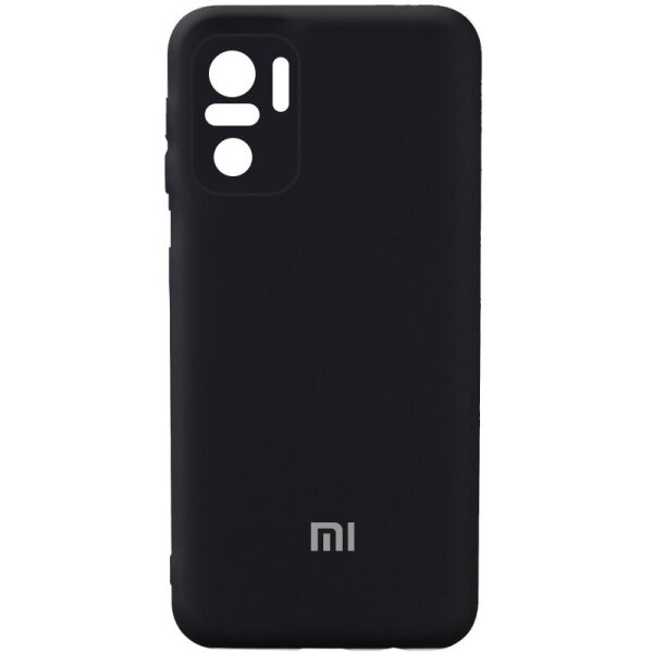 

Чехол Silicone Cover Full Camera (AA) для Xiaomi Redmi Note 10 / Note 10s Черный / Black