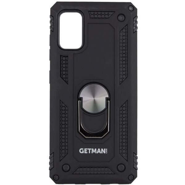 

Ударопрочный чехол GETMAN Serge Ring for Magnet для Samsung Galaxy A41 Черный