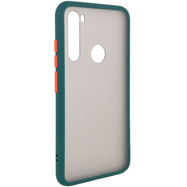 

TPU+PC чехол Color Buttons для Xiaomi Redmi Note 8 Сине-Зеленый / Marine Blue