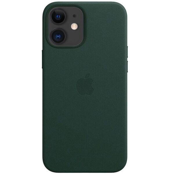 

Кожаный чехол Leather Case (AAA) для Apple iPhone 11 (6.1";) Forest Green