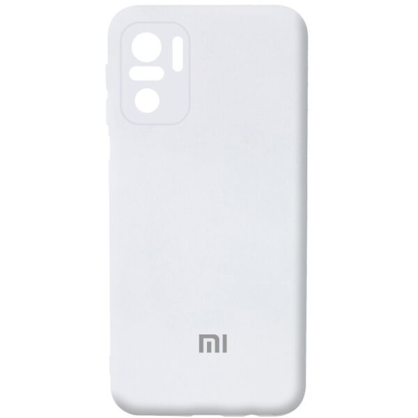 

Чехол Silicone Cover Full Camera (AA) для Xiaomi Redmi Note 10 / Note 10s Белый / White