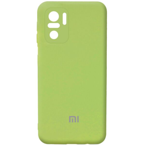 

Чехол Silicone Cover Full Camera (AA) для Xiaomi Redmi Note 10 / Note 10s Мятный / Mint