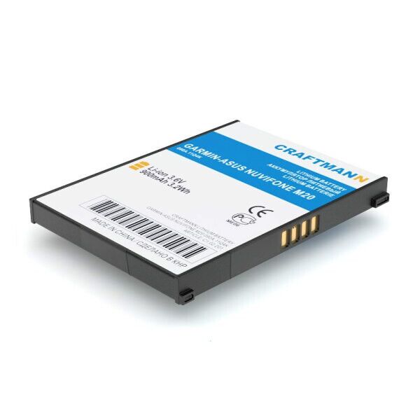 

Аккумулятор Craftmann SBP-20 для Garmin-Asus Nuvifone M20 900mAh