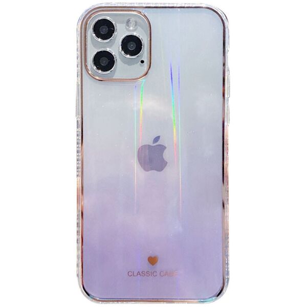 

TPU+Glass чехол Aurora Classic для Apple iPhone 11 Pro (5.8") Сиреневый