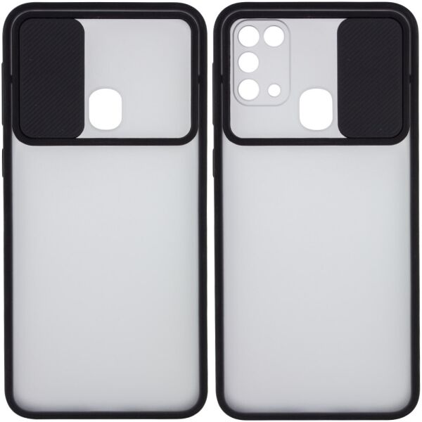 

Чехол Camshield mate TPU со шторкой для камеры для Samsung Galaxy M31 Черный