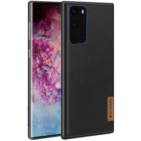 

Кожаная накладка G-Case Sheep Skin Dark Series для Samsung Galaxy S20 Черный