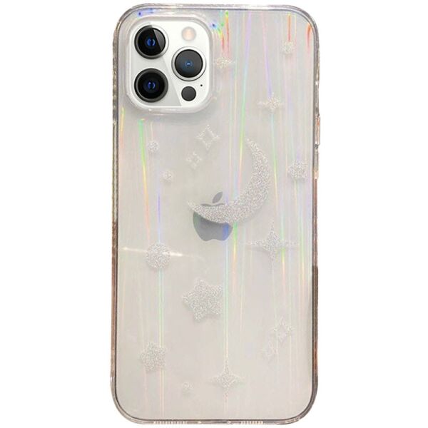 

TPU+Glass чехол Aurora Space для Apple iPhone 12 Pro / 12 (6.1") Месяц
