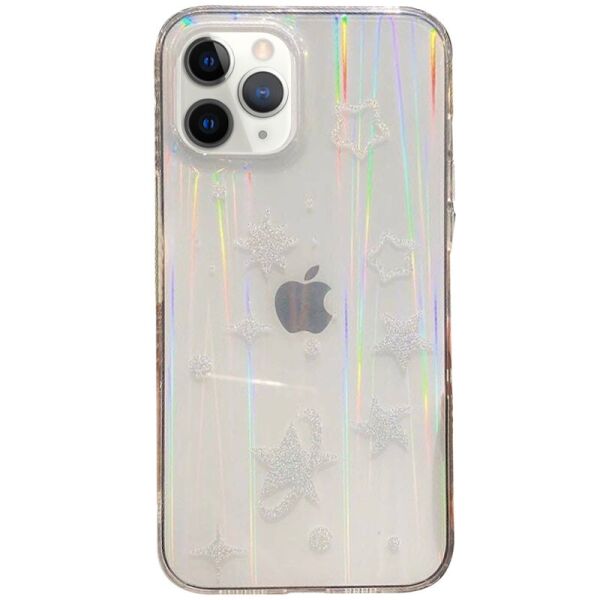 

TPU+Glass чехол Aurora Space для Apple iPhone 11 Pro Max (6.5") Звезды