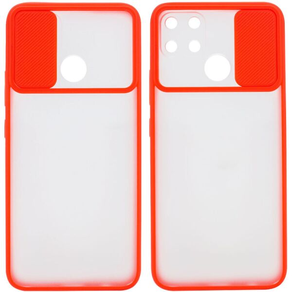 

Чехол Camshield mate TPU со шторкой для камеры для Oppo A15s / A15 Красный