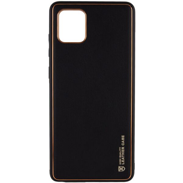 

Кожаный чехол Xshield для Samsung Galaxy Note 10 Lite (A81) Черный / Black