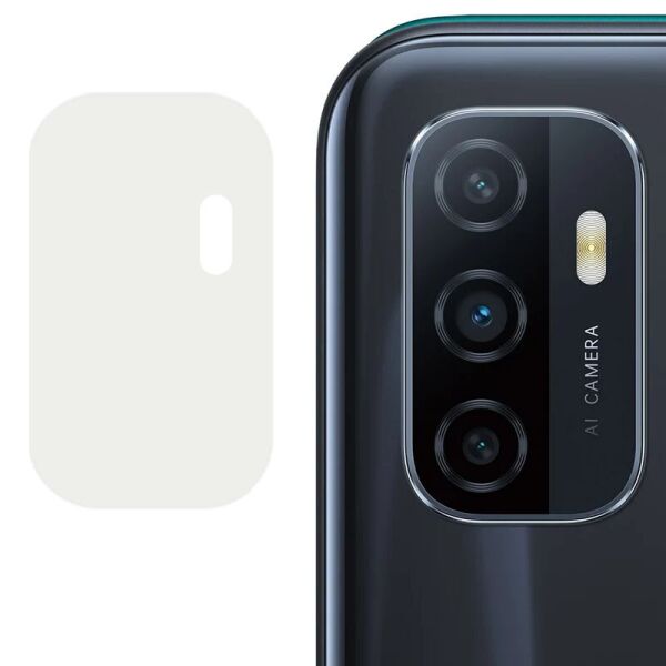 

Гибкое защитное стекло 0.18mm на камеру (тех.пак) для Oppo A53 Прозрачный