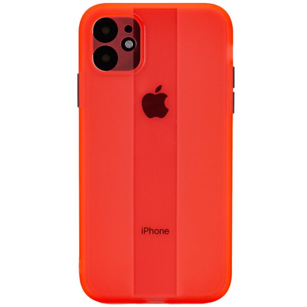 

Чехол TPU Glossy Line Full Camera для Apple iPhone 12 (6.1") Красный
