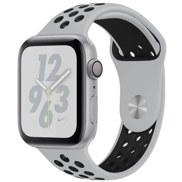 

Силиконовый ремешок Sport Nike+ для Apple watch 38mm / 40mm Gray / Black