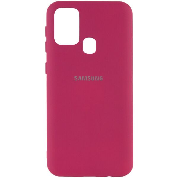 

Противоударный Защитный Силиконовый Чехол - Накладка Epik Silicone Cover My Color Full Protective (A) для Samsung Galaxy M31 Термополиуретановый / с Микрофиброй / Матовый / Бордовый / Marsala
