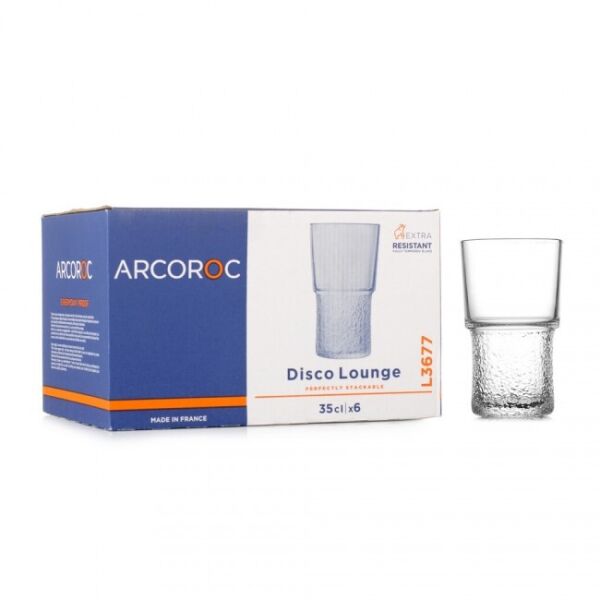 

Стакан Arcoroc Disco Lounge коктельный 340 мл (L3677)