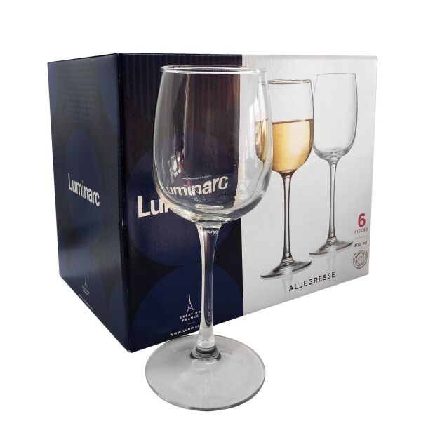 

Набор бокалов Luminarc Аллегресс для вина 300 мл 6 шт (J8164)