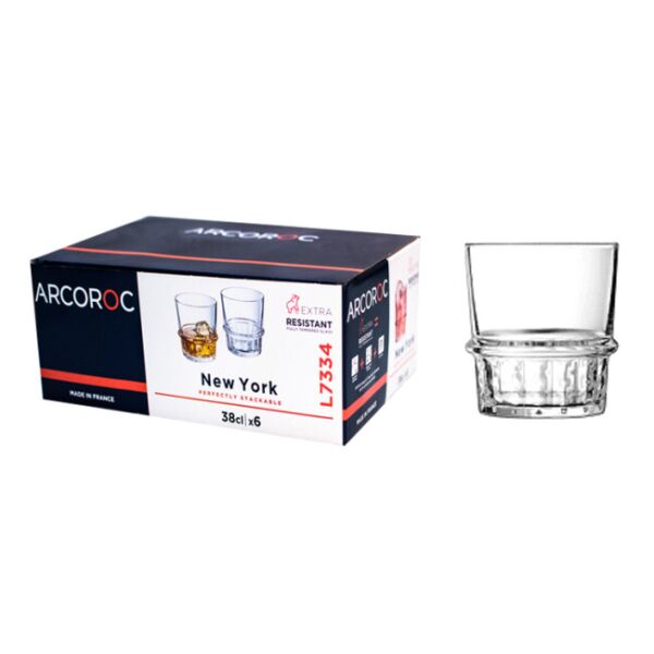 

Стакан низкий Arcoroc New York 380 мл (L7334)