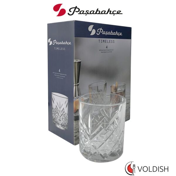 

Стакан низкий Pasabahce Timeless 205 мл 4 шт (52810)