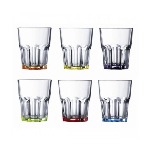 

Набор стаканов Luminarc NEW AMERICA BRIGHT COLORS 250 мл 6 шт (J8933)