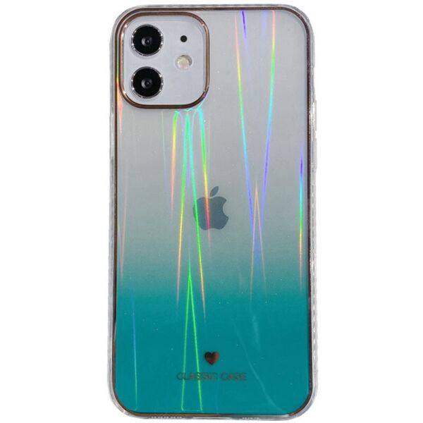 

TPU+Glass чехол Aurora Classic для Apple iPhone 11 (6.1";) Зеленый