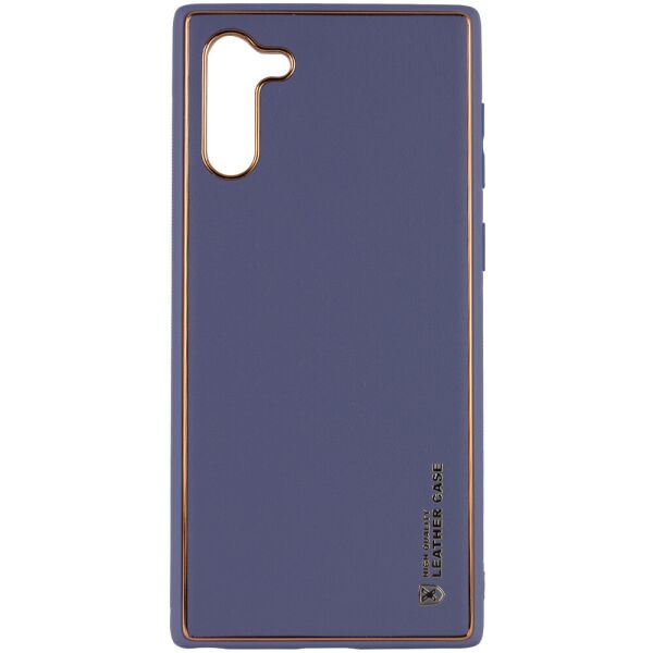 

Кожаный чехол Xshield для Samsung Galaxy Note 10 Серый / Lavender Gray
