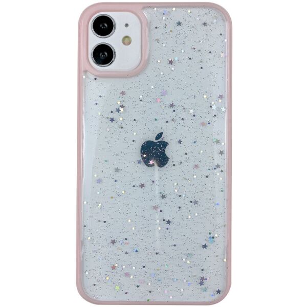 

TPU+PC чехол Shiny Stars для Apple iPhone 12 mini (5.4") Розовый