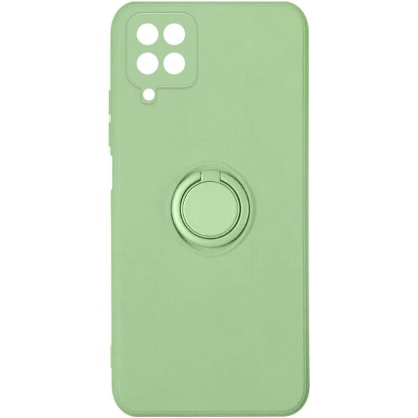 

Чехол TPU Candy Ring Full Camera для Samsung Galaxy A12 Мятный / Mint