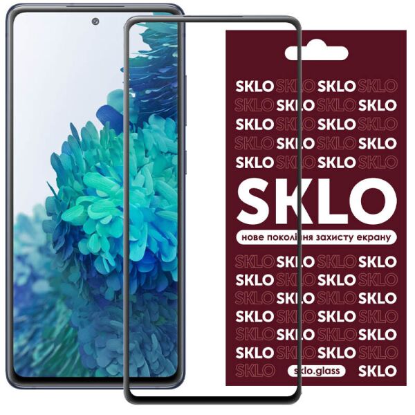 

Защитное стекло SKLO 3D (full glue) для Samsung Galaxy S20 FE Черный