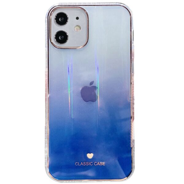 

TPU+Glass чехол Aurora Classic для Apple iPhone 11 (6.1") Синий