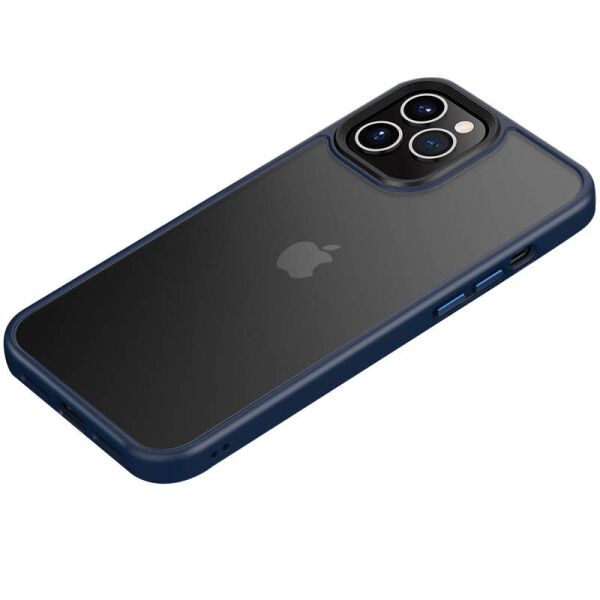 

TPU+PC чехол Metal Buttons для Apple iPhone 11 Pro (5.8") Синий