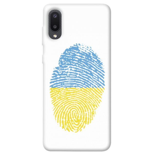 

Чехол itsPrint ua fingerprint для Samsung Galaxy A02