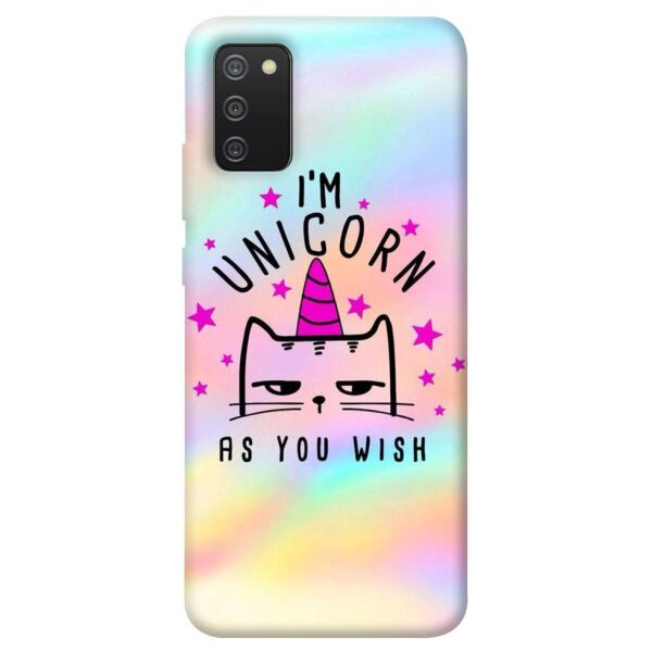 

Чехол itsPrint Unicorn as you wish для Samsung Galaxy A02s