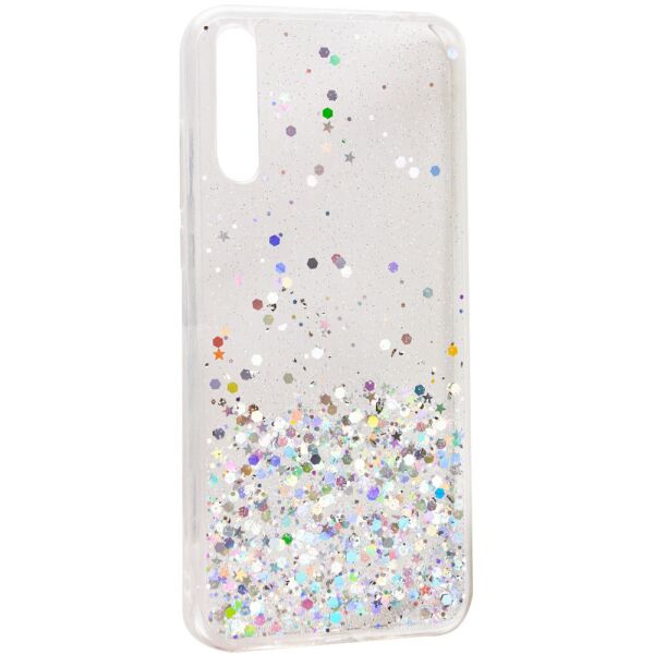 

TPU чехол Star Glitter для Huawei Y8p (2020) / P Smart S Прозрачный
