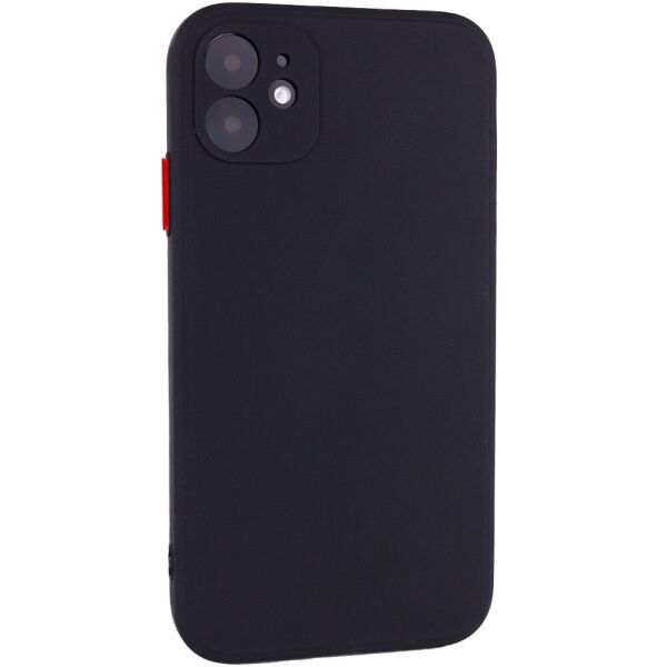 

Чехол TPU Square Full Camera для Apple iPhone 11 (6.1";) Черный