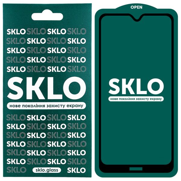 

Защитное стекло SKLO 5D (full glue) для Xiaomi Redmi 8 / 8a Черный