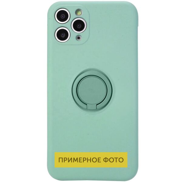 

Чехол TPU Candy Ring для Oppo A52 / A72 / A92 Бирюзовый / Ice Blue