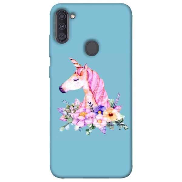 

Чехол itsPrint Счастливый единорог для Samsung Galaxy A11